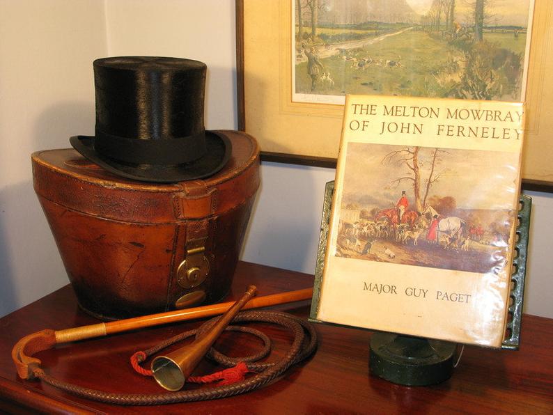 Antique Vintage Edwardian Book 1st Ed 1931 The Melton Mowbray Of John Ferneley by Major Guy Paget Equestrian